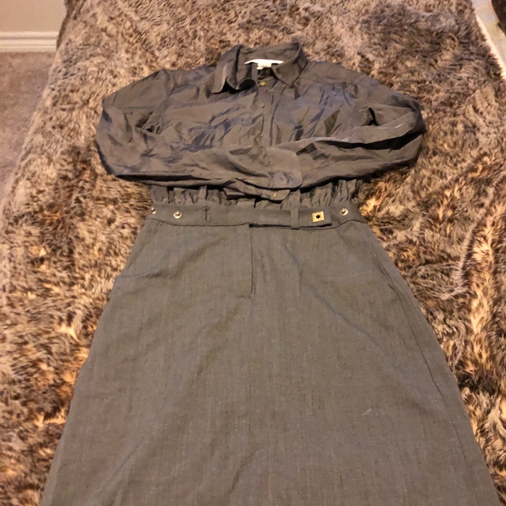 DVF shirt dress